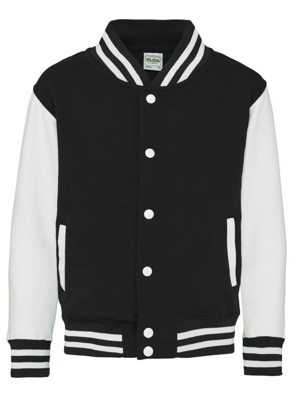 jet black/white